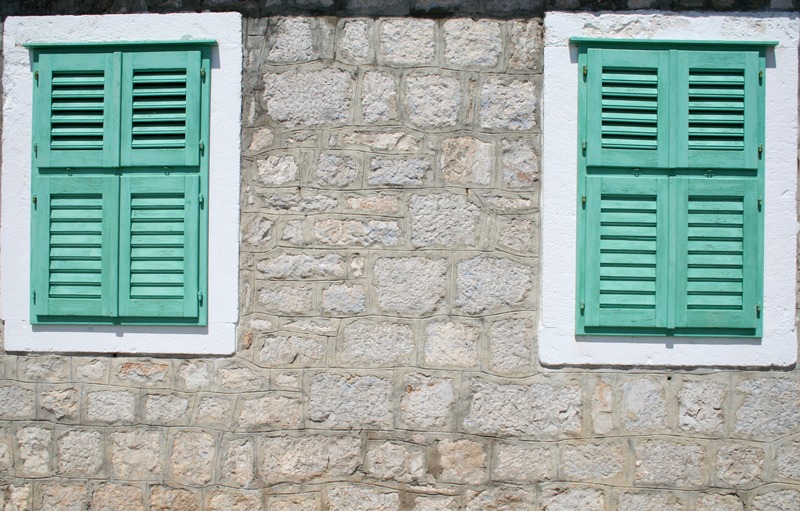 Chorwackie okiennice