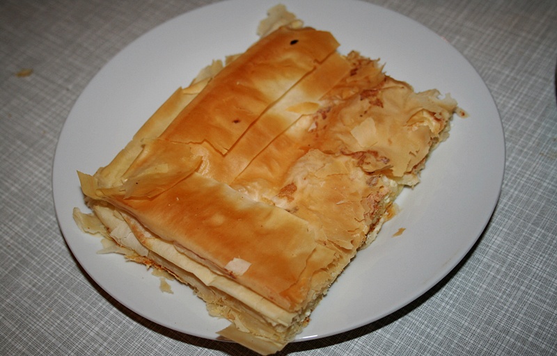 Chorwacki burek z serem