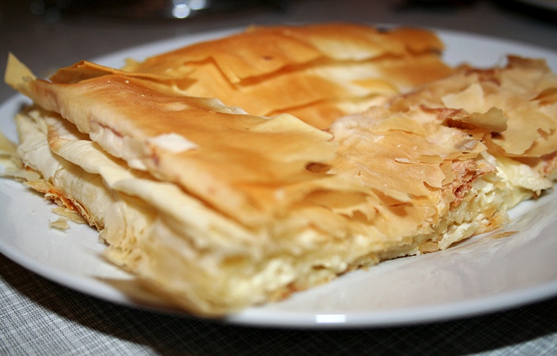 Chorwacki burek z serem