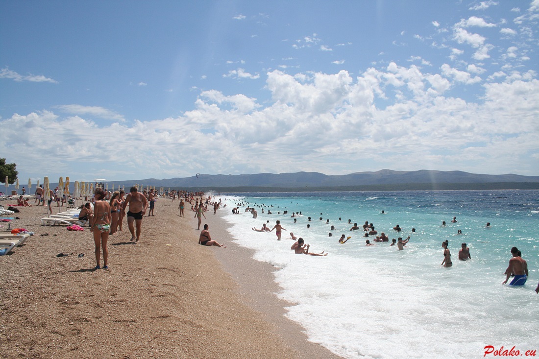Jak zachować sie na plaży w Chorwacji