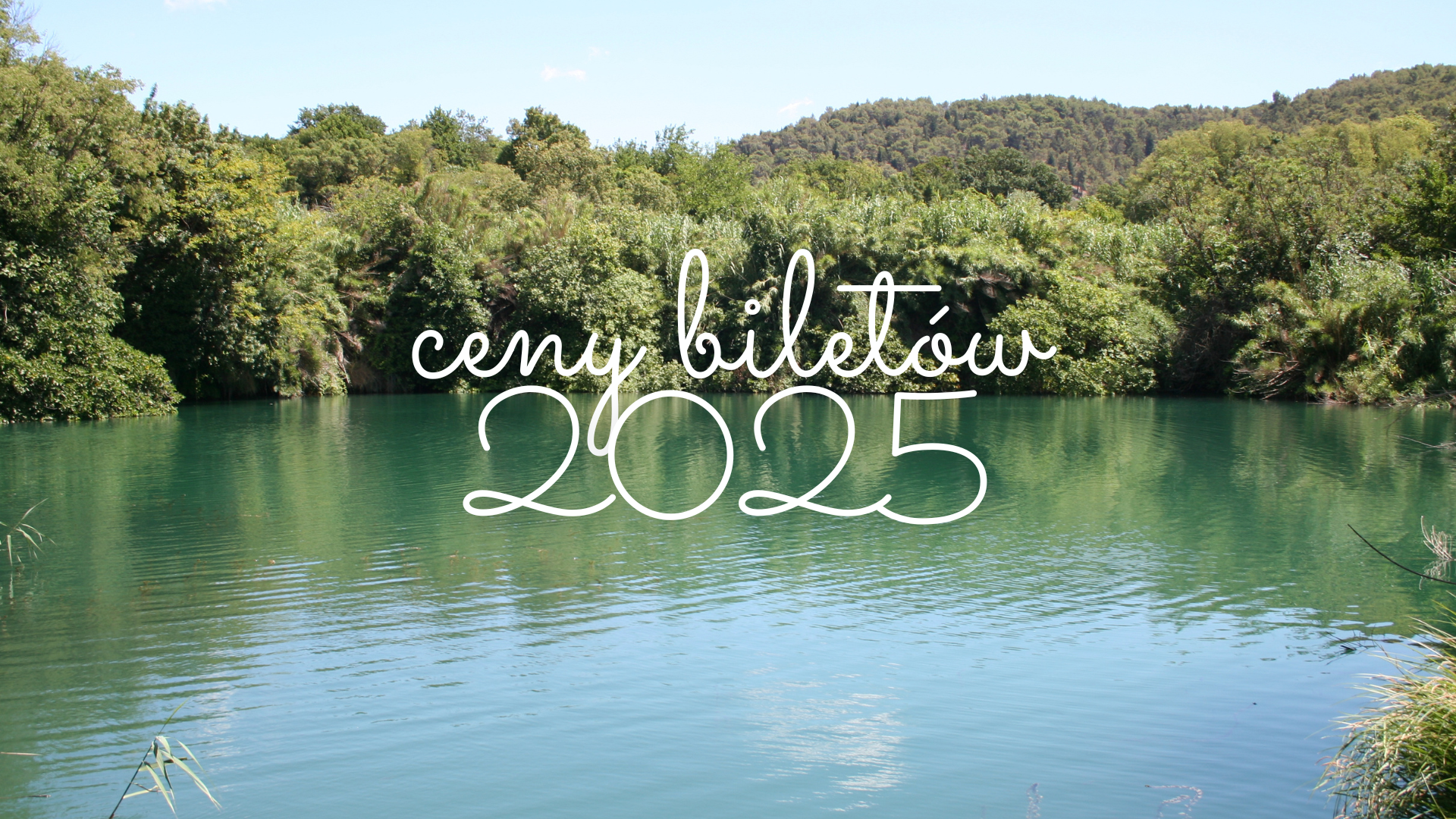 ceny biletów Park Krka